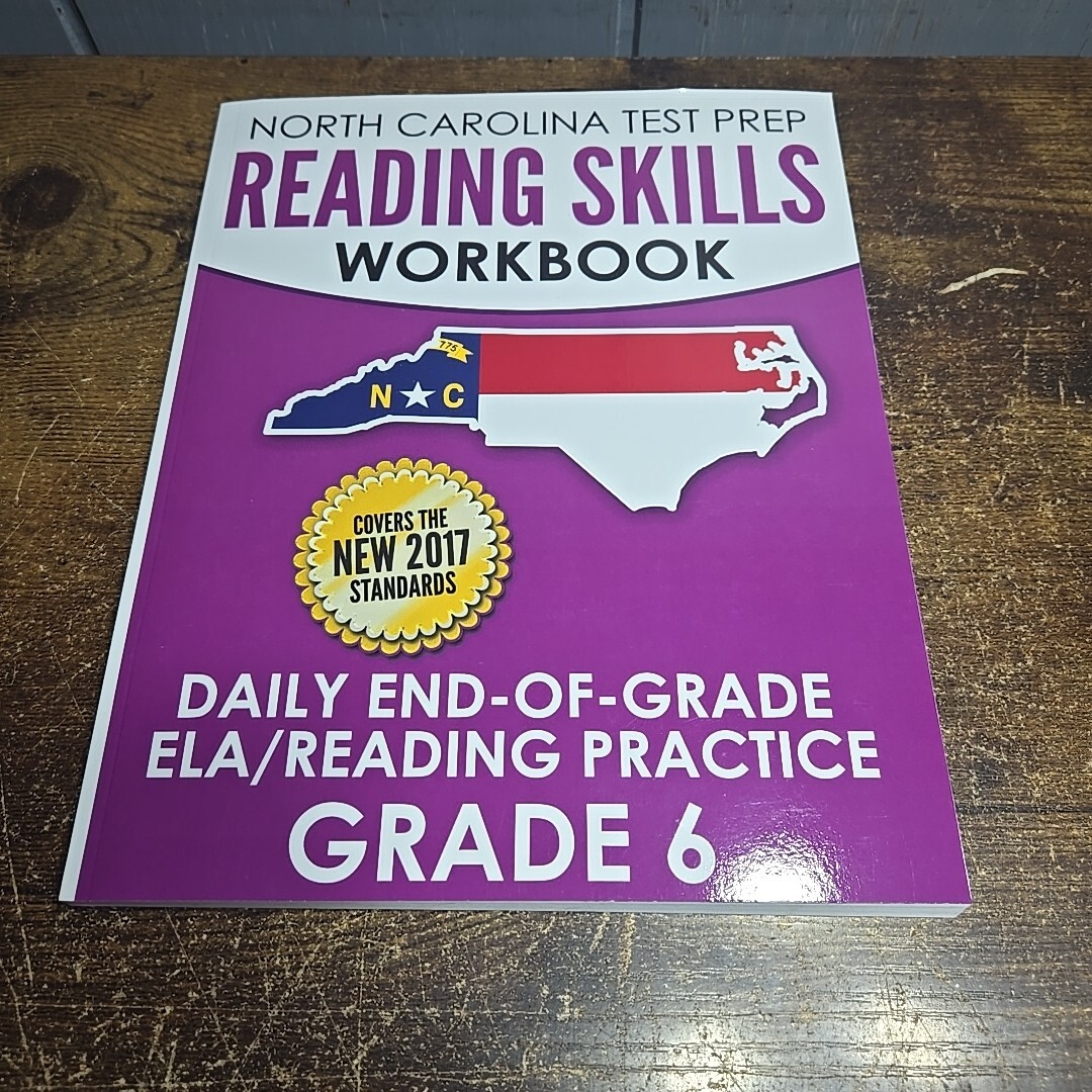 NORTH CAROLINA TEST PREP Reading Skills Workbook Daily End-of-Grade ELAR