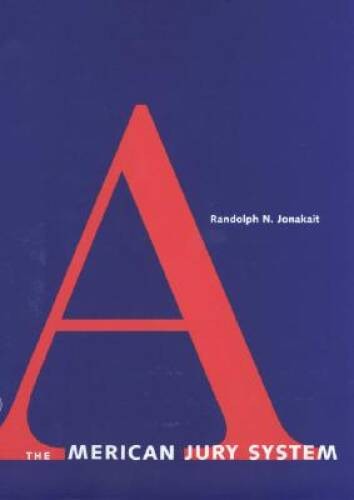 The American Jury System (Yale Contemporary Law Series) – Hardcover – GOOD