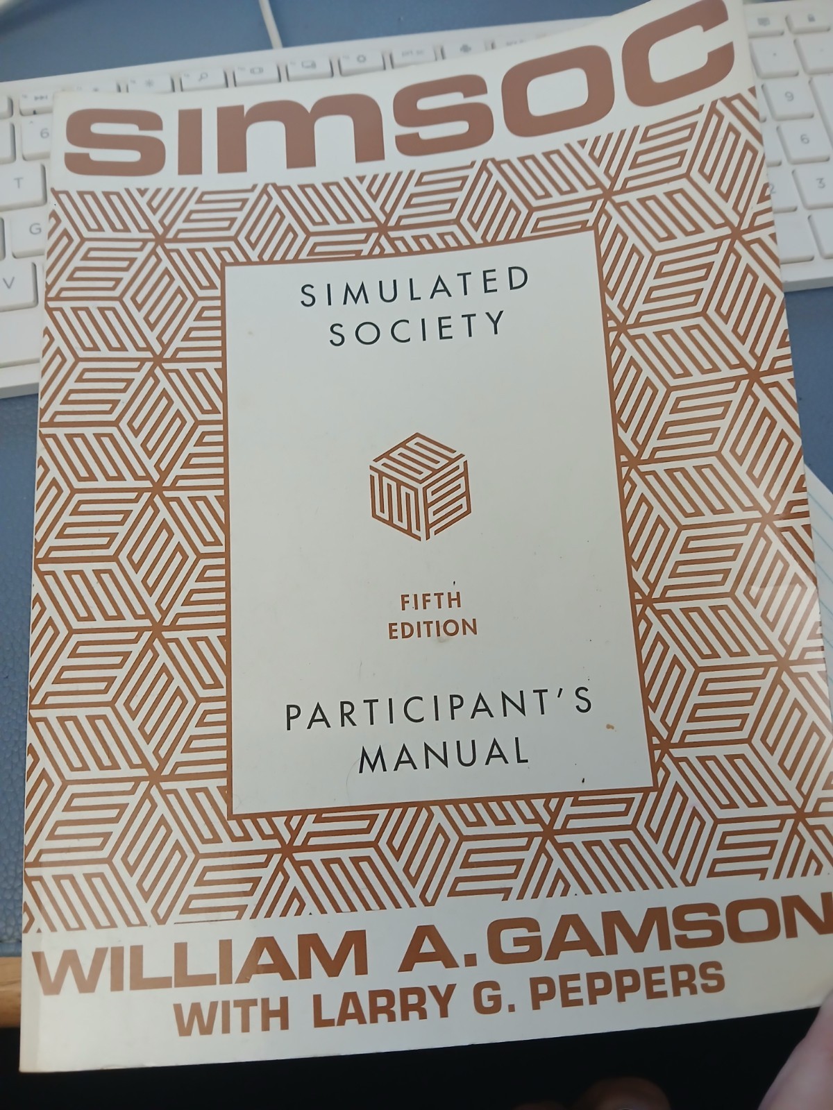 SIMSOC Simulated Society Fifth Edition Paperback 2000 Gamson Peppers Free Press