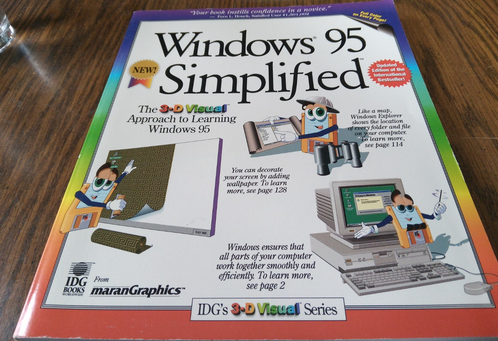 Windows 95 Simplified By IDG Books (1995 Maran Graphics)