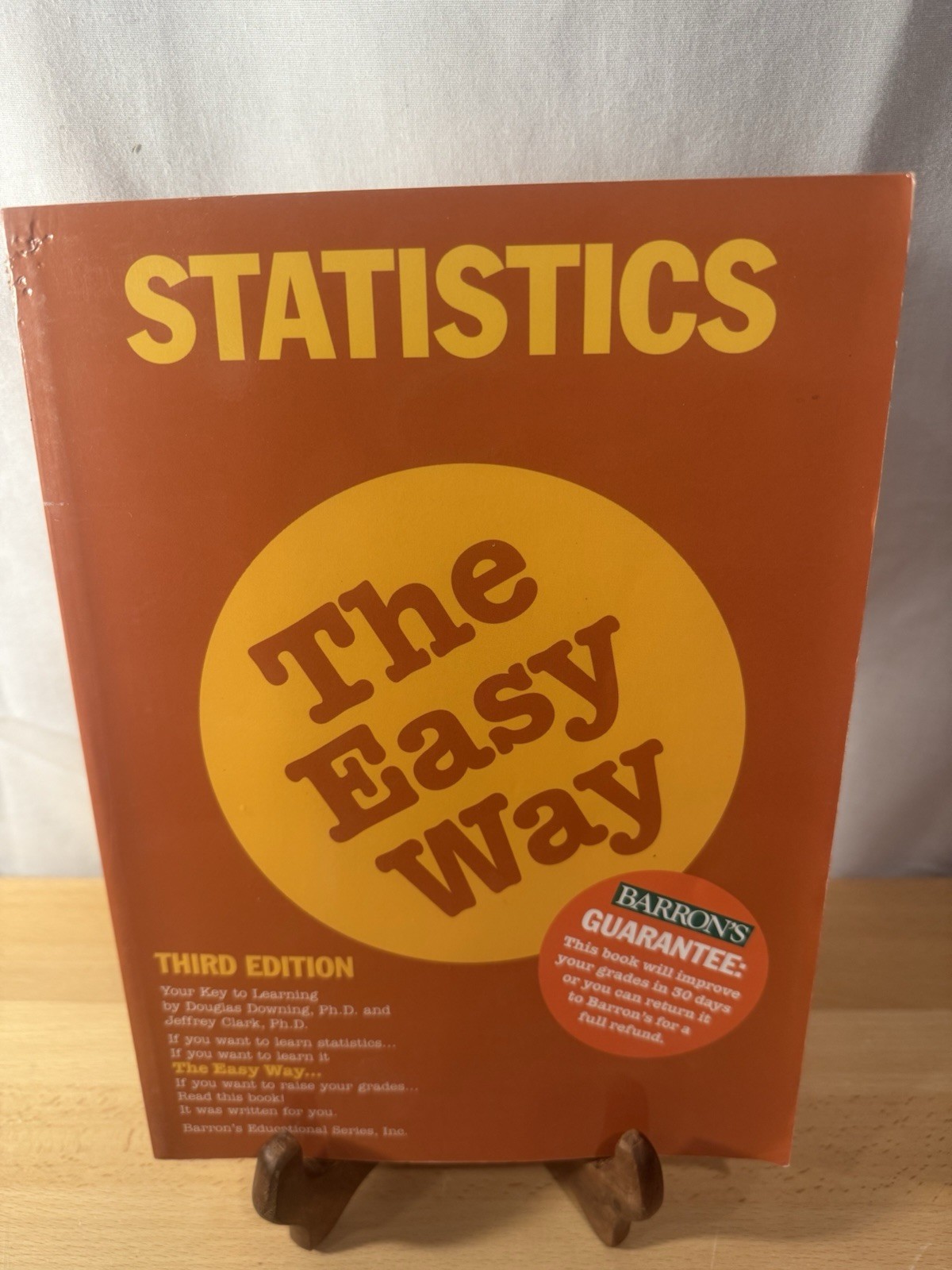 Statistics The Easy Way Pre Owned Paperback Book