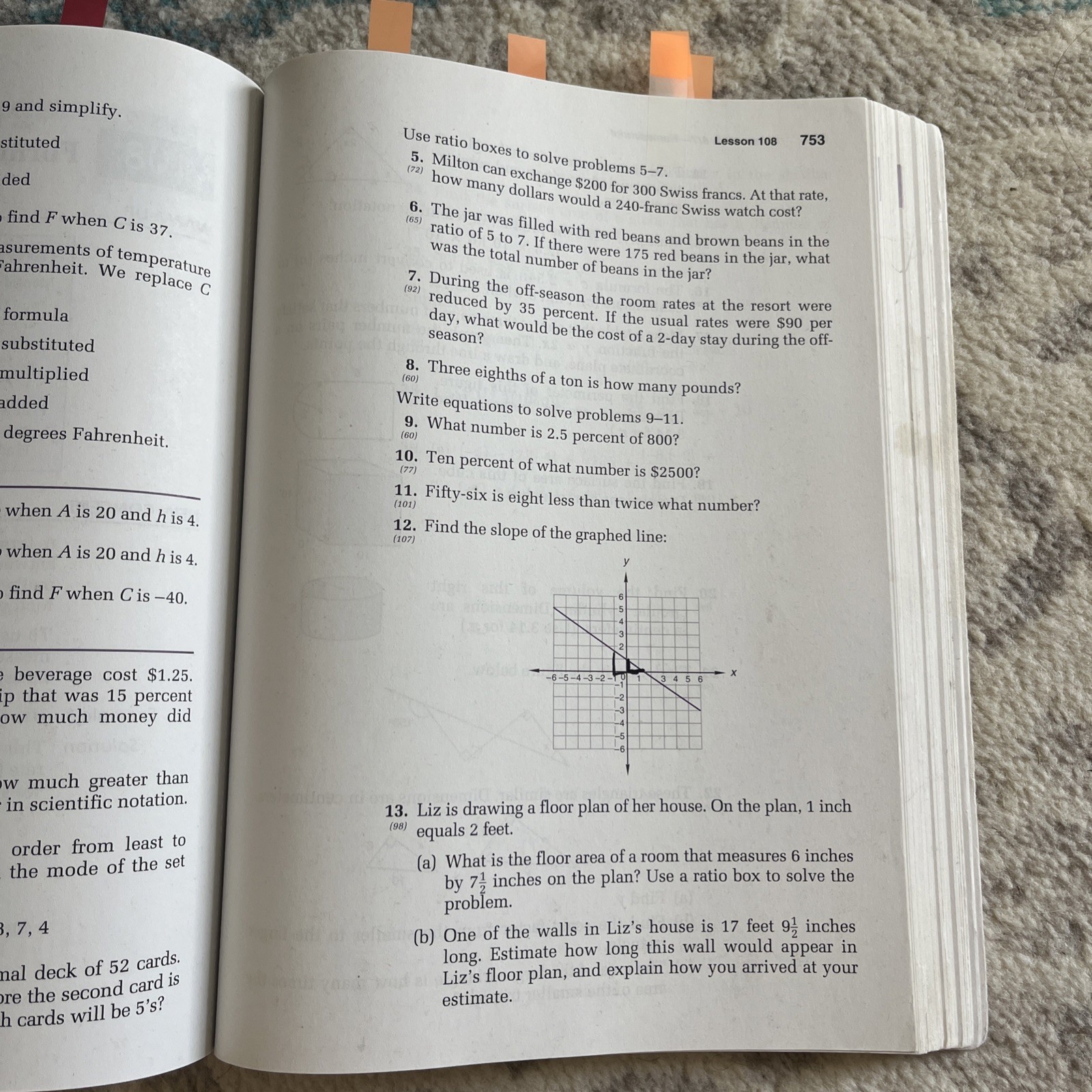 Saxon Math Homeschool 8/7 Student Textbook with Pre-Algebra (2005 Paperback)