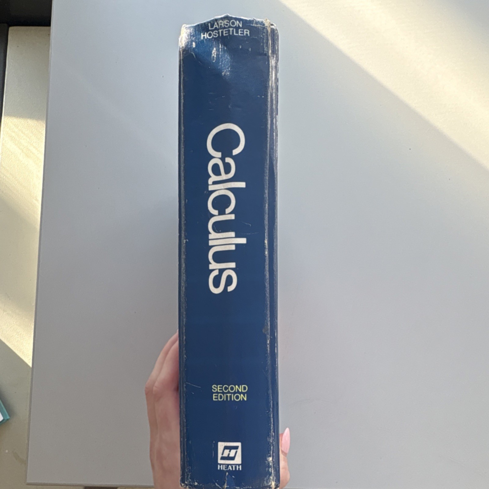Calculus Second Edition Hardcover Larson Hostetler D.C. Heath 1982