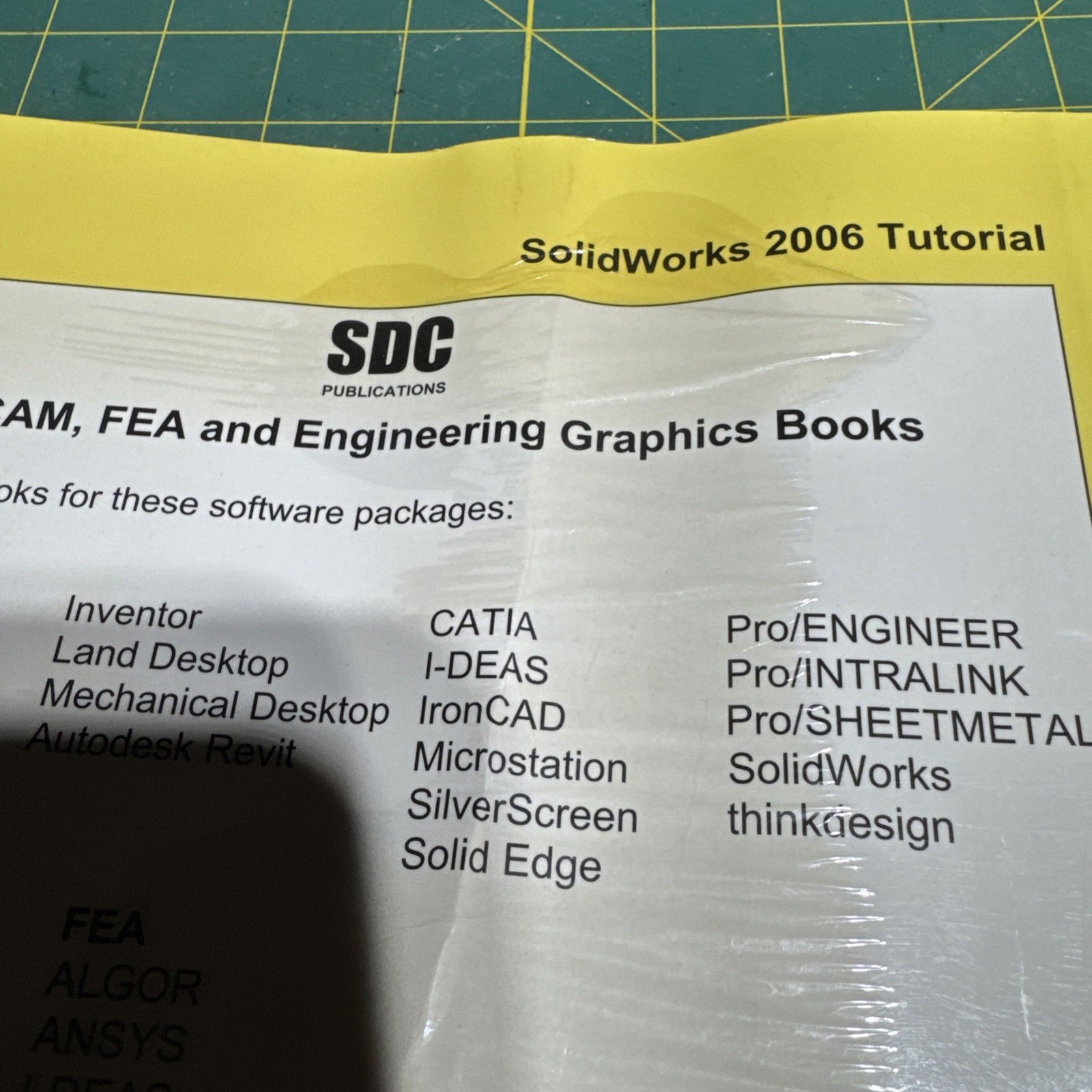 SOLIDWORKS 2006 TUTORIAL By David Planchard & Marie Planchard