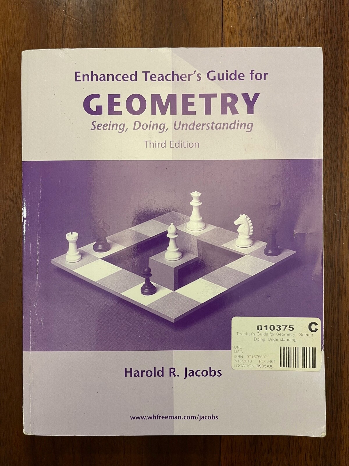 Enhanced Instructor’s Manual for Geometry Third Edition by Harold R. Jacobs…