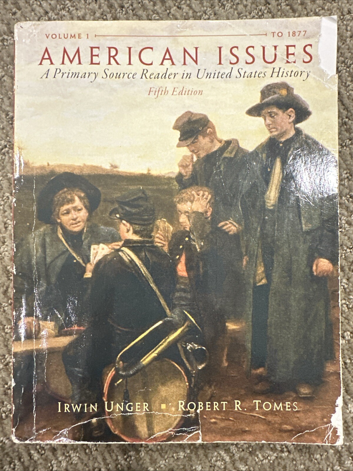 American Issues Primary Source Reader To 1877 United States History Fifth Ed.