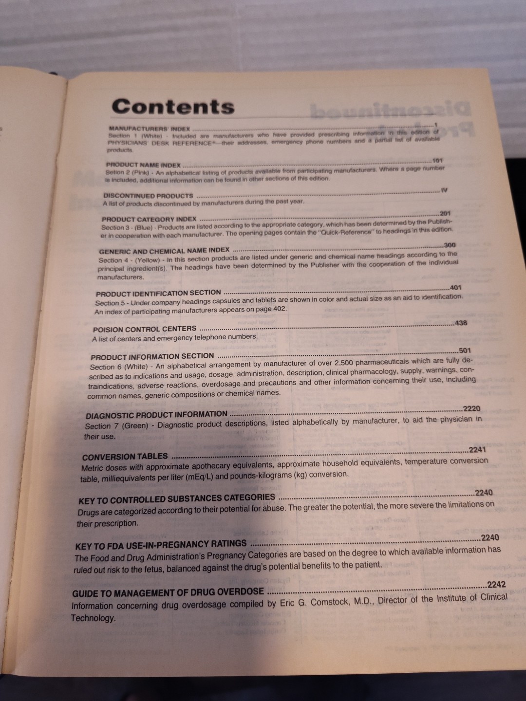 Physicians’ Desk Reference 41st Edition 1987 Hardcover