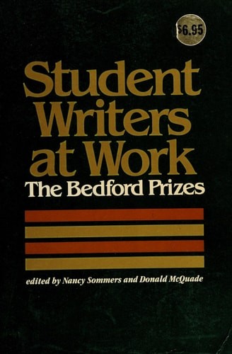 Student writers at work: The Bedford prizes by Nancy Sommers, Acceptable Book