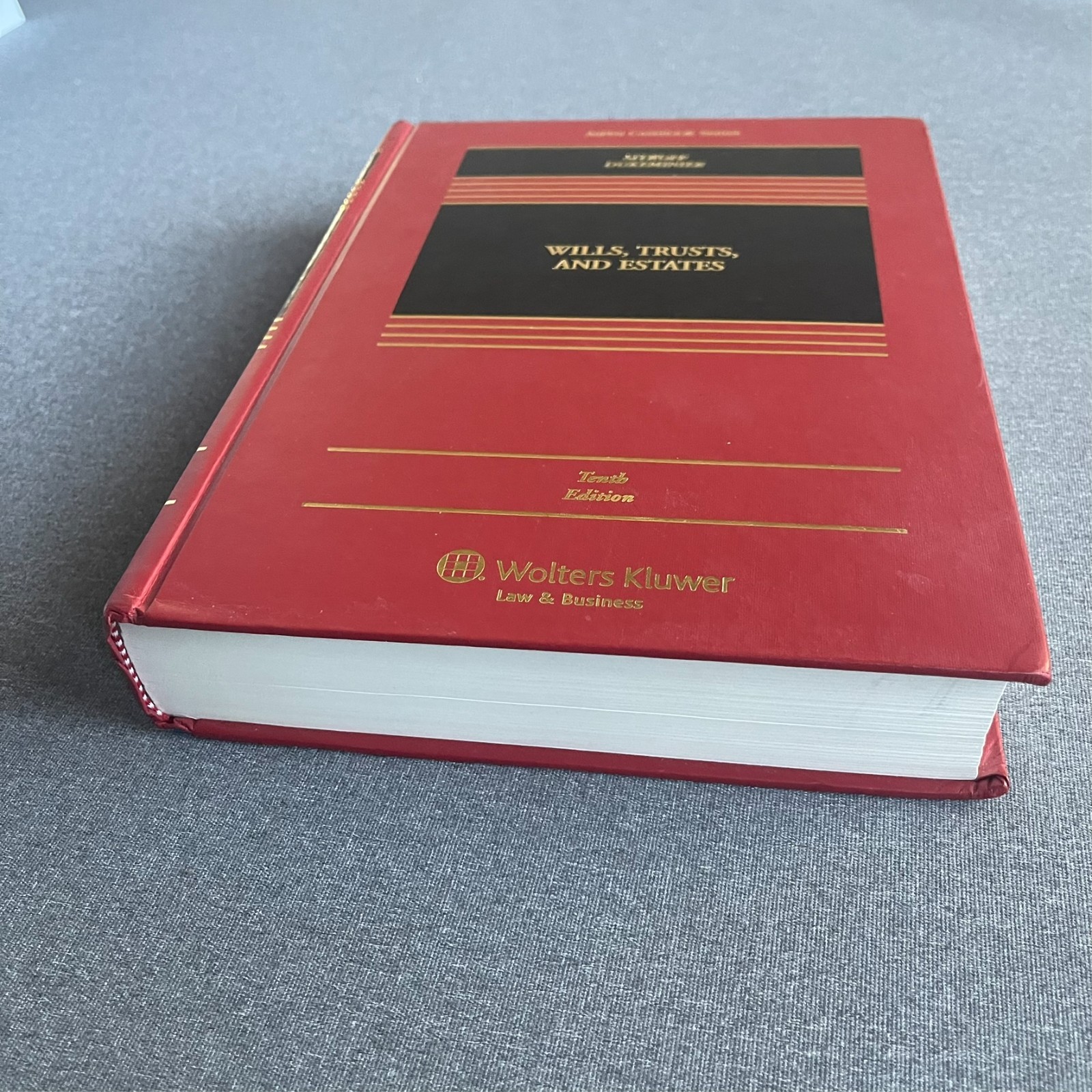 Aspen Casebook Ser.: Wills, Trusts, and Estates by Sitkoff and Dukeminier (2017)