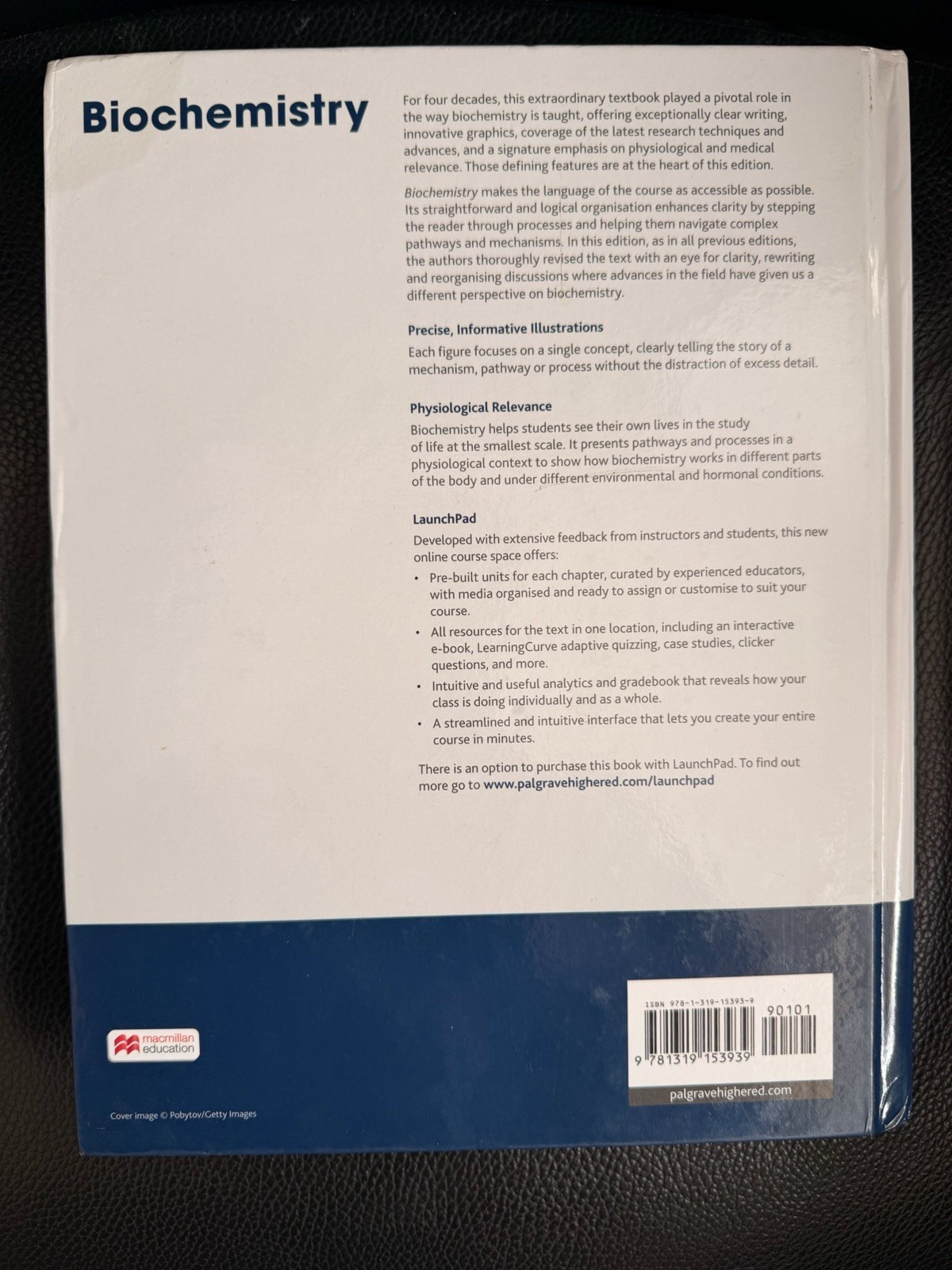 Biochemistry 8th Edition Berg Tymoczko Gatto Stryer Textbook University