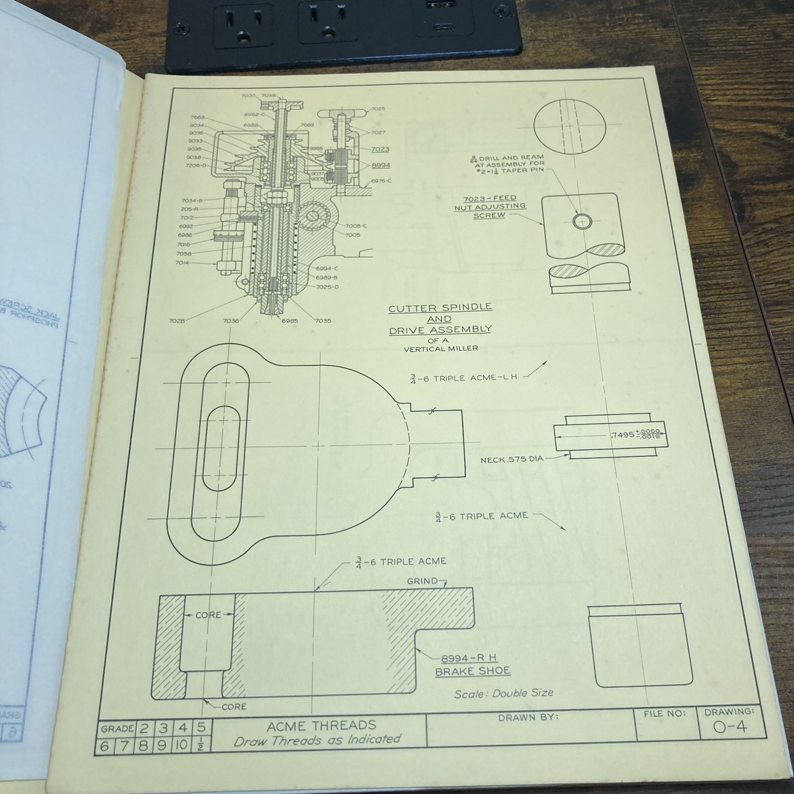 Technical Drawing Problems Series 2 Book Cecil Spencer 2nd Ed SC Vtg See Details