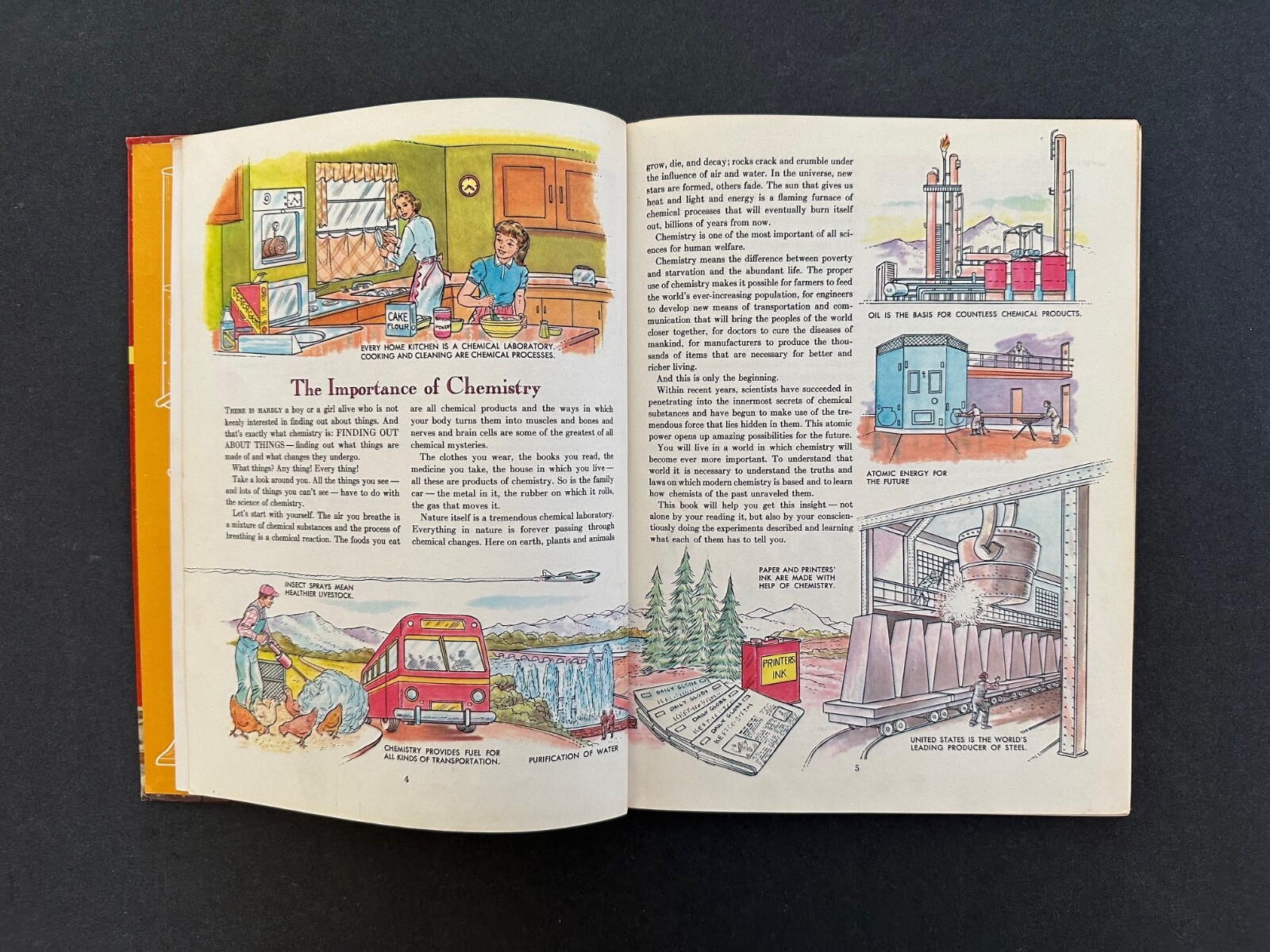 Golden Book of Chemistry Experiments. Vintage, Revised 1st Edition 1963.