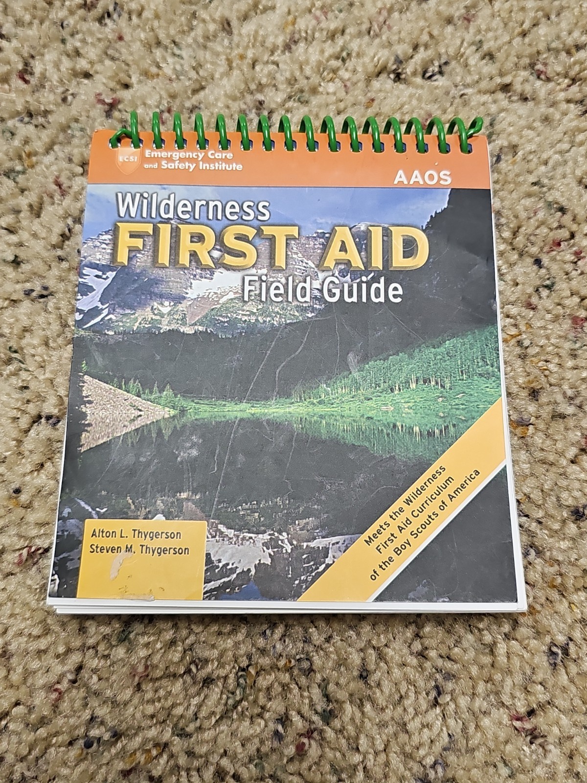 Wilderness First Aid Field Guide: Revised First Edition – ACCEPTABLE