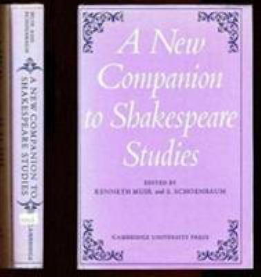 A New Companion to Shakespeare Studies – Editor, 9780521079419, hardcover