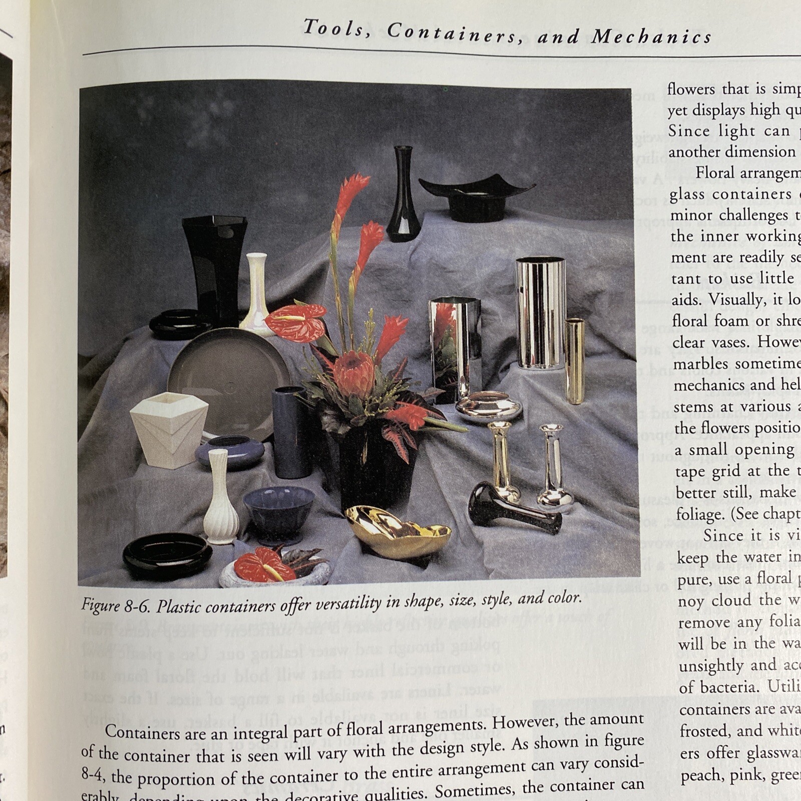 The Art of Floral Design by Herb Mitchell and Hunter (1994, Hardcover)