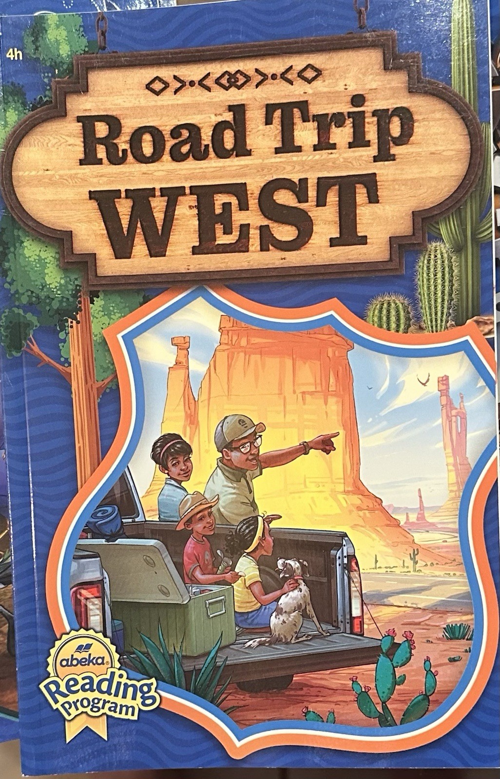 Abeka Reading Program Road Trip West Replacement Reader