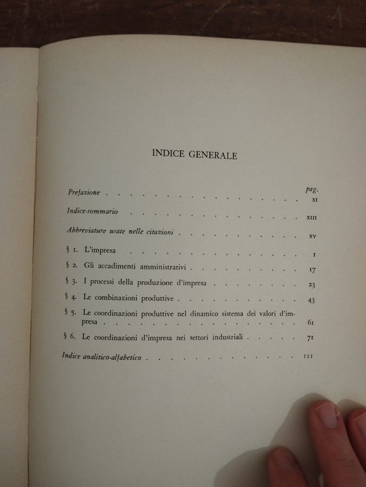 LE COORDINAZIONI PRODUTTIVE VITTORIO CODA 1965 ANTONIO GIUFFRè EDITORE