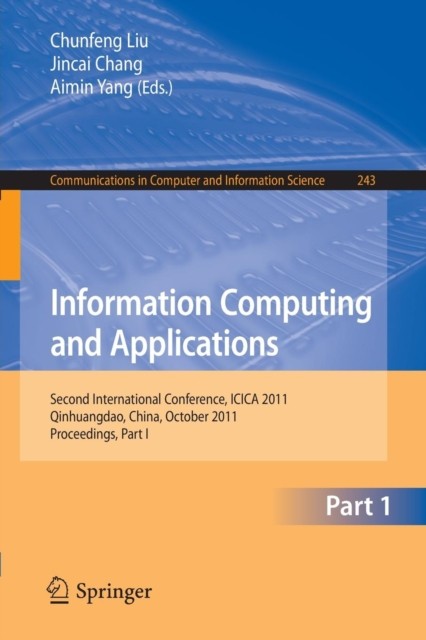 Liu – Information Computing and Applications Second International Co – X555z