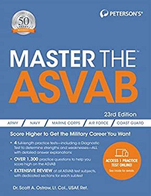 Master the ASVAB Paperback Peterson’s