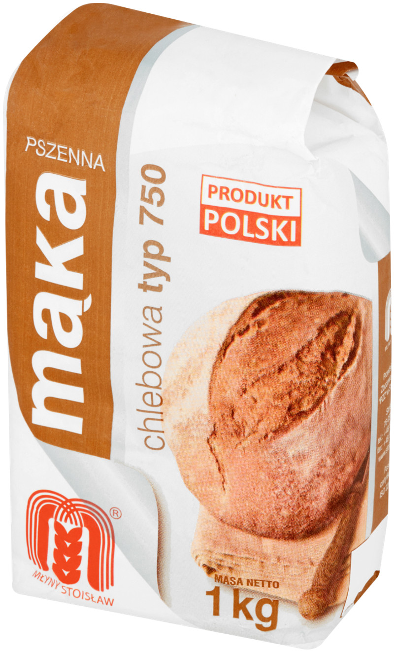 5900563000590 Młyny Stoisław Mąka pszenna typ 750 chlebowa 1 kg Przedsiębiorstwo