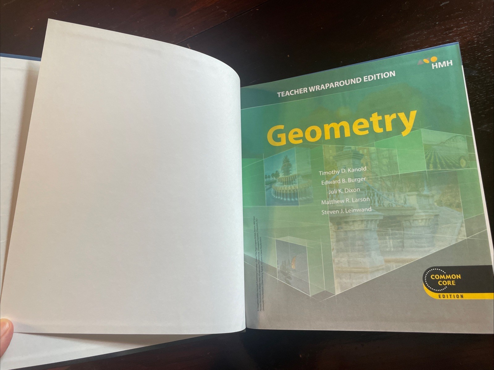 HMH Geometry, Teacher Wraparound Edition, Common Core Edition (2018) Homeschool