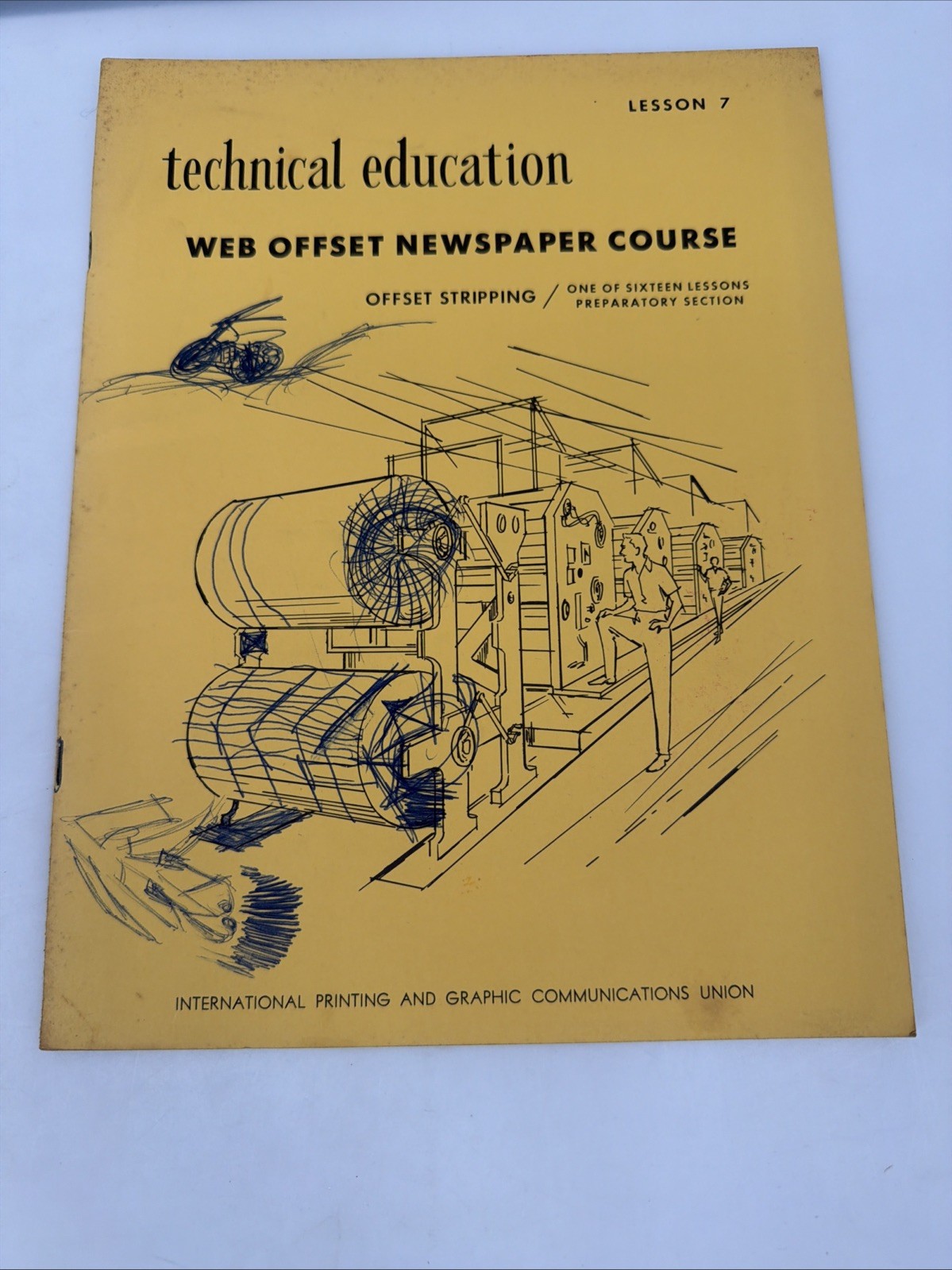 Technical Education Web Offset Newspaper Course By the IPGCU Lessons 1-13