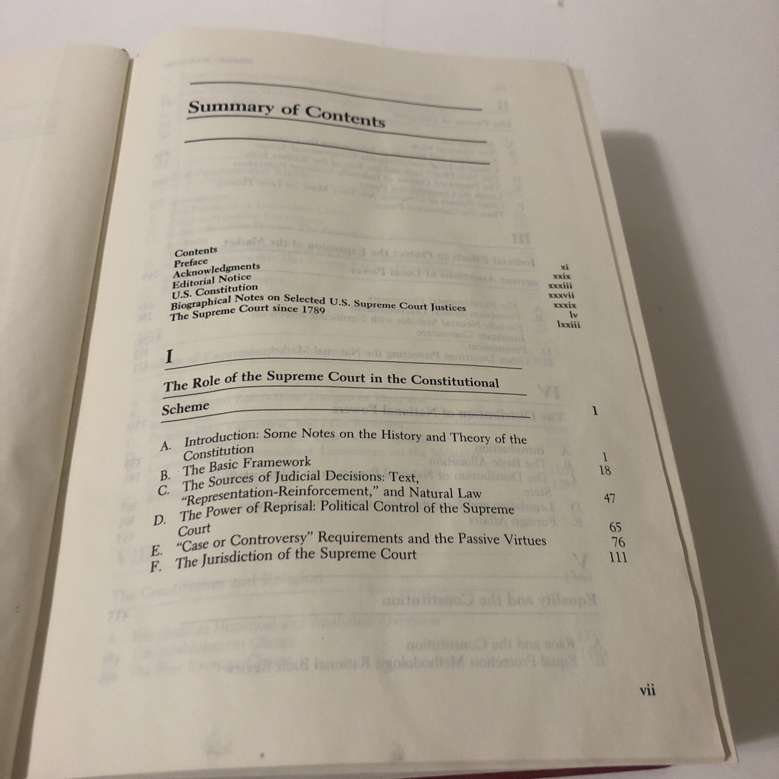 Constitutional Law 1st Edition-3rd Printing Stone, Seidman, Sunstein, Tushnet
