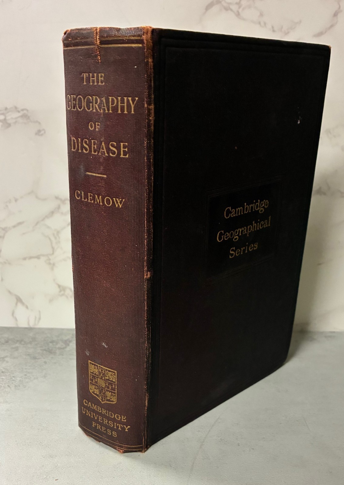 Geography of Disease. Frank G. Clemow, 1903. First Edition.