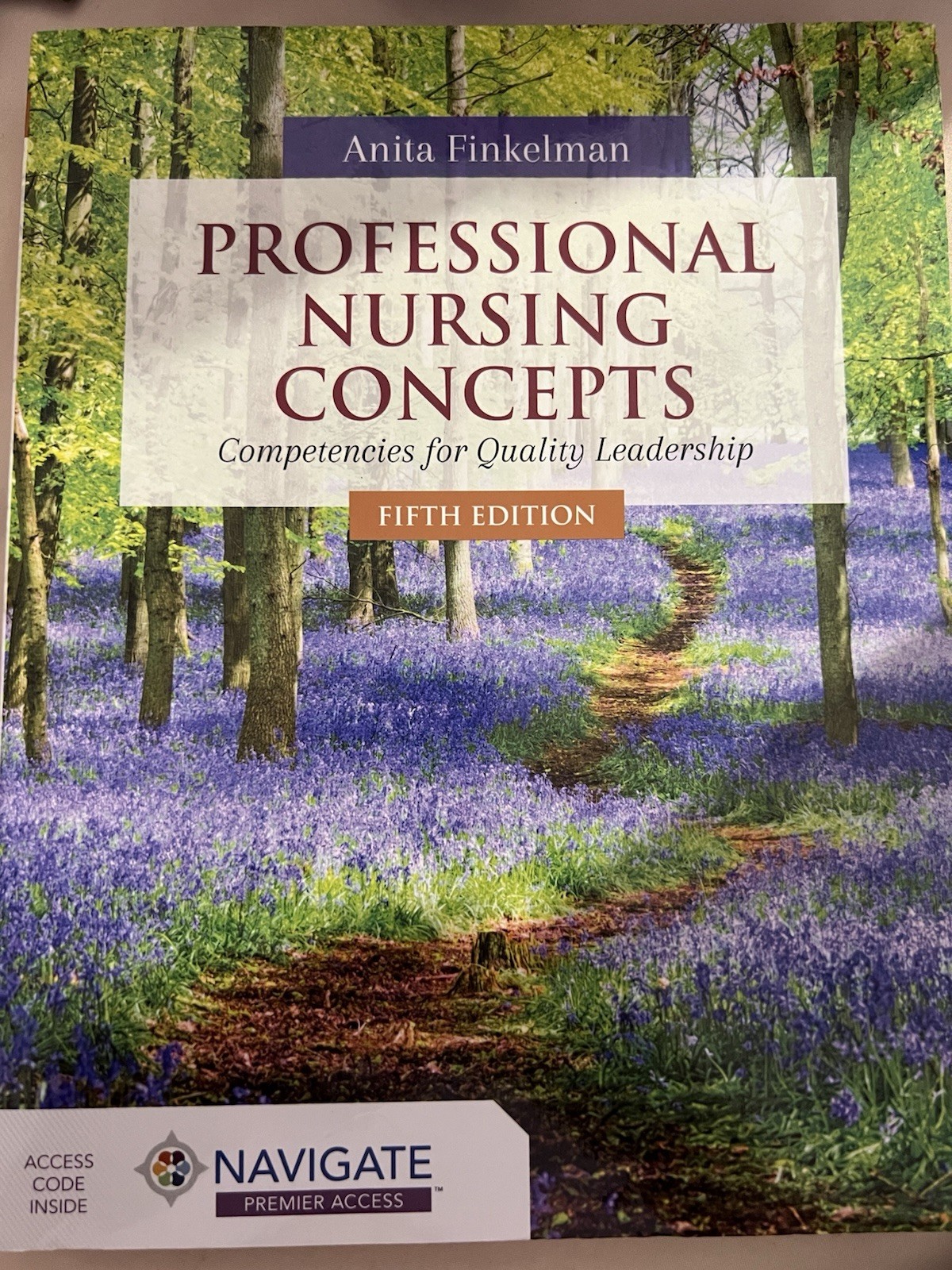 Professional Nursing Concepts: – Paperback, by Finkelman Anita – Good c