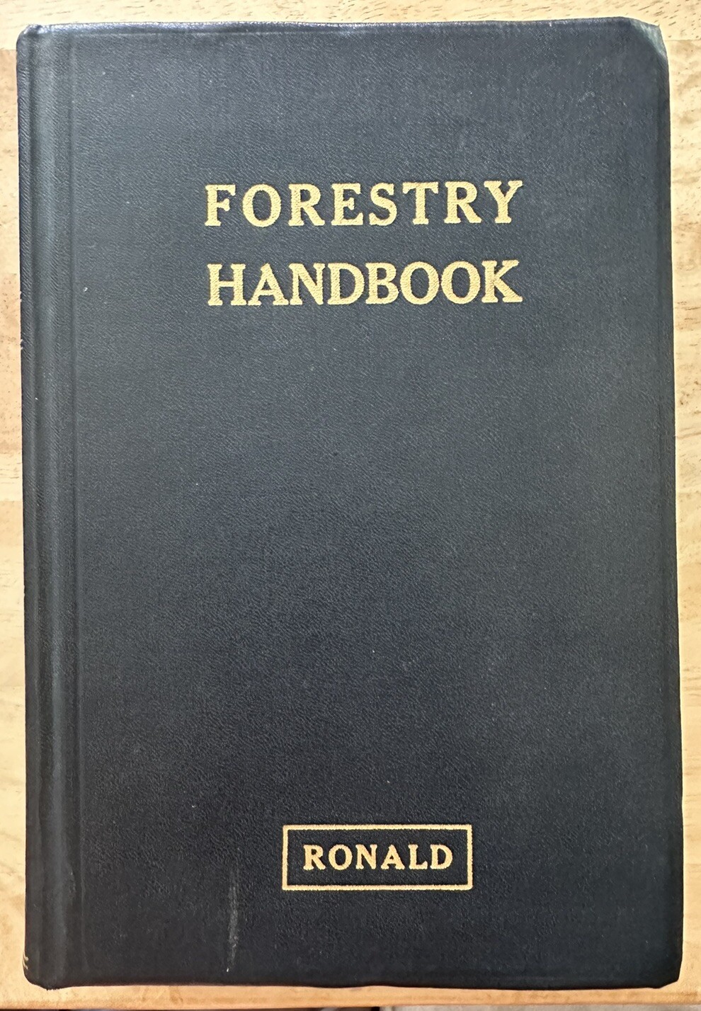 1955 Forestry Handbook Reginald Forbes The Society of American Foresters 1961 Ed