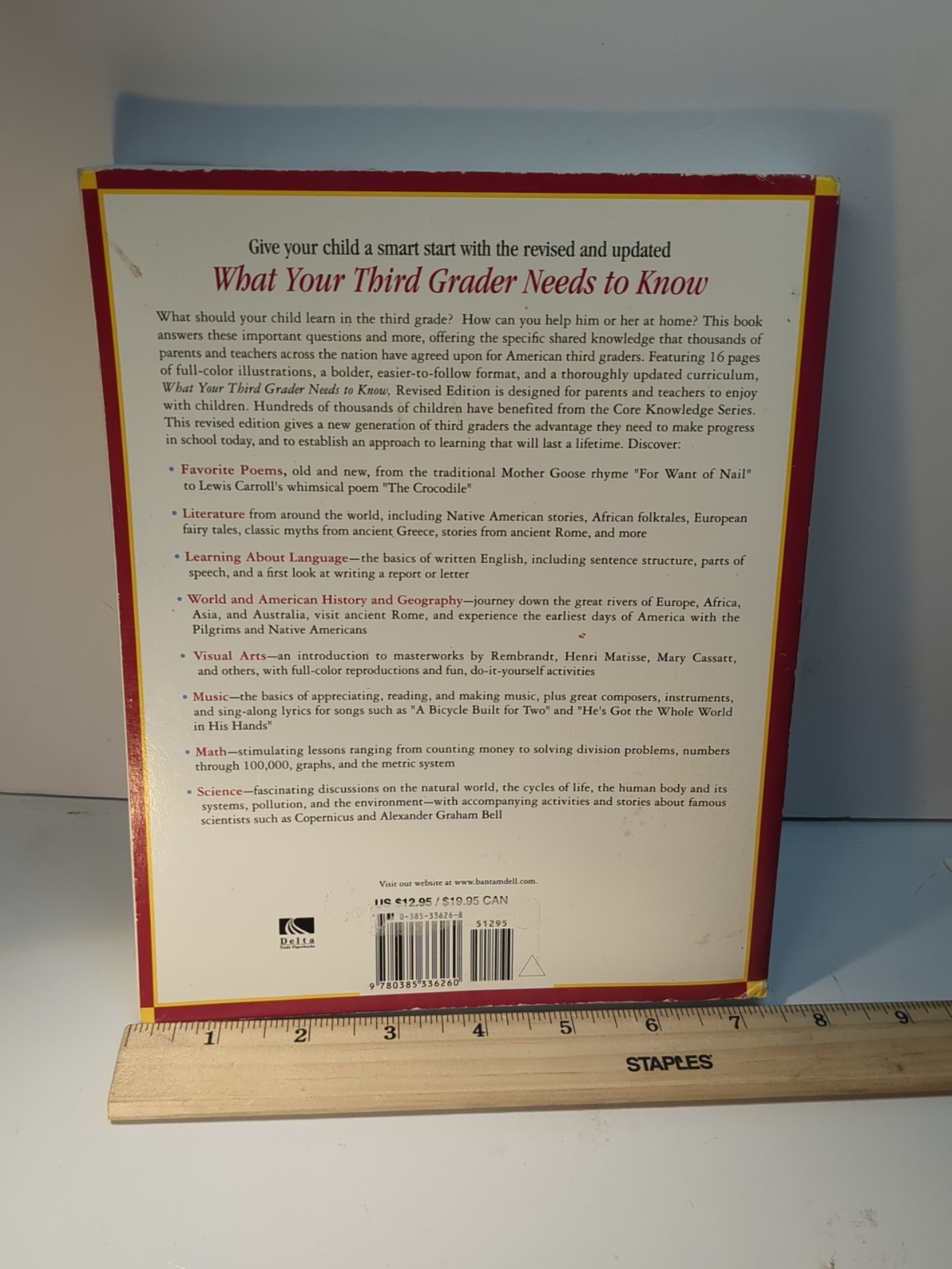 The Core Knowledge Ser.: What Your Third Grader Needs to Know : Fundamentals of