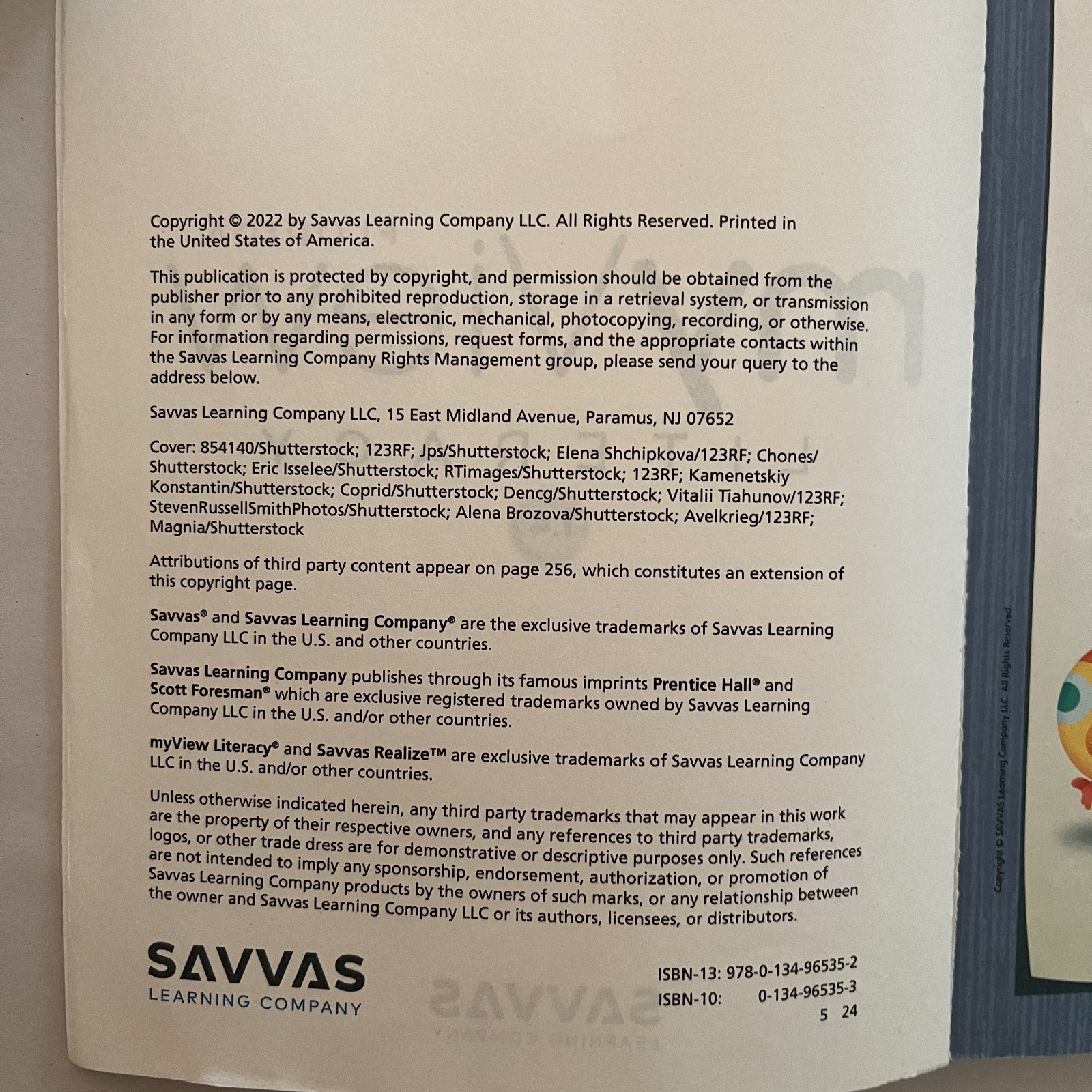 Grade 1 Fourth Unit, Florida My View Literacy Student Edition 1.4 Acceptable