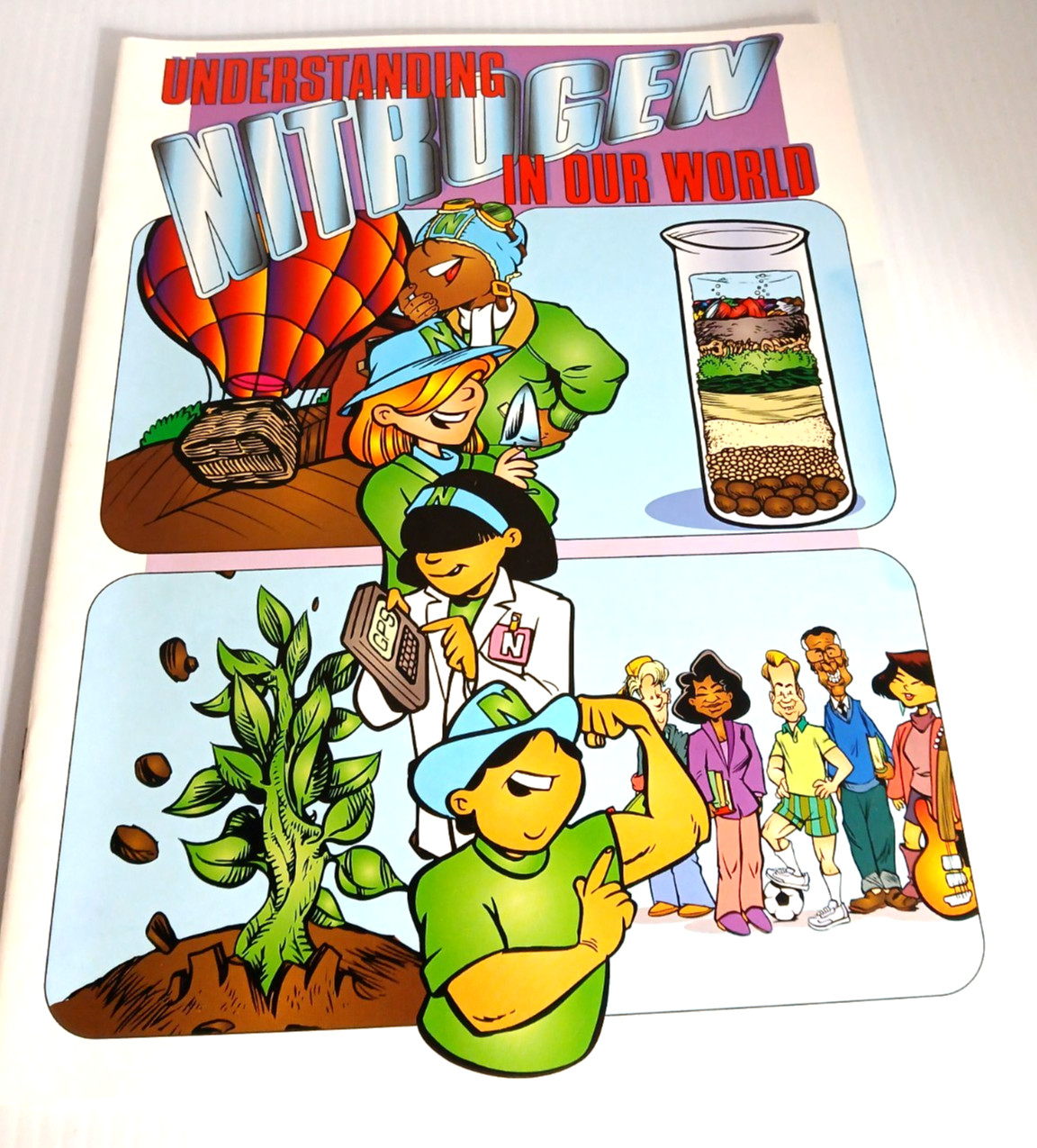 Mixed Lot of Fun With The Plant Nutrient Team Activity Books Elementary Middle