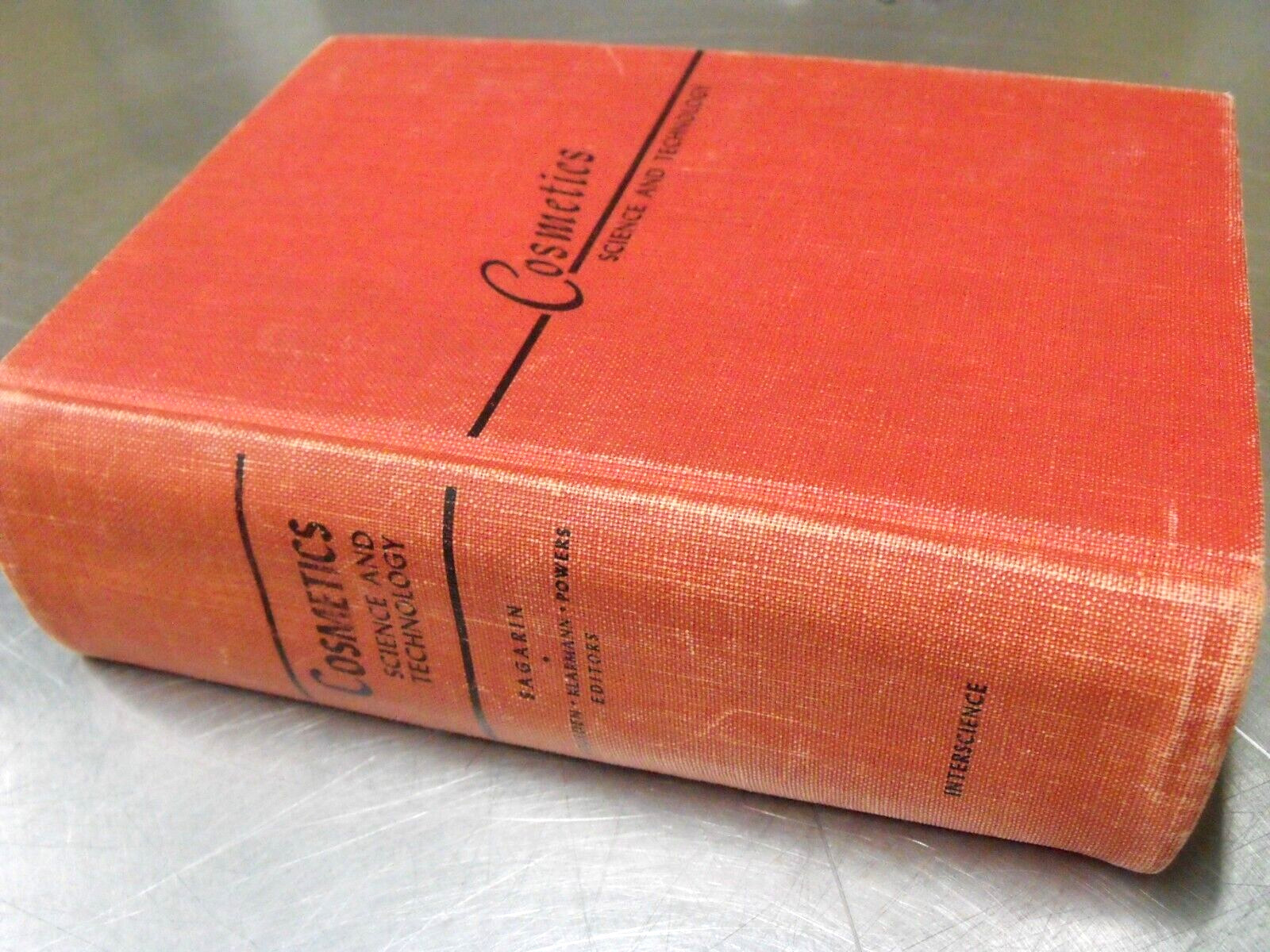 RARE – 1957 COSMETICS SCIENCE & TECHNOLOGY by SAGARIN – 1433 PAGES – FORMULATION