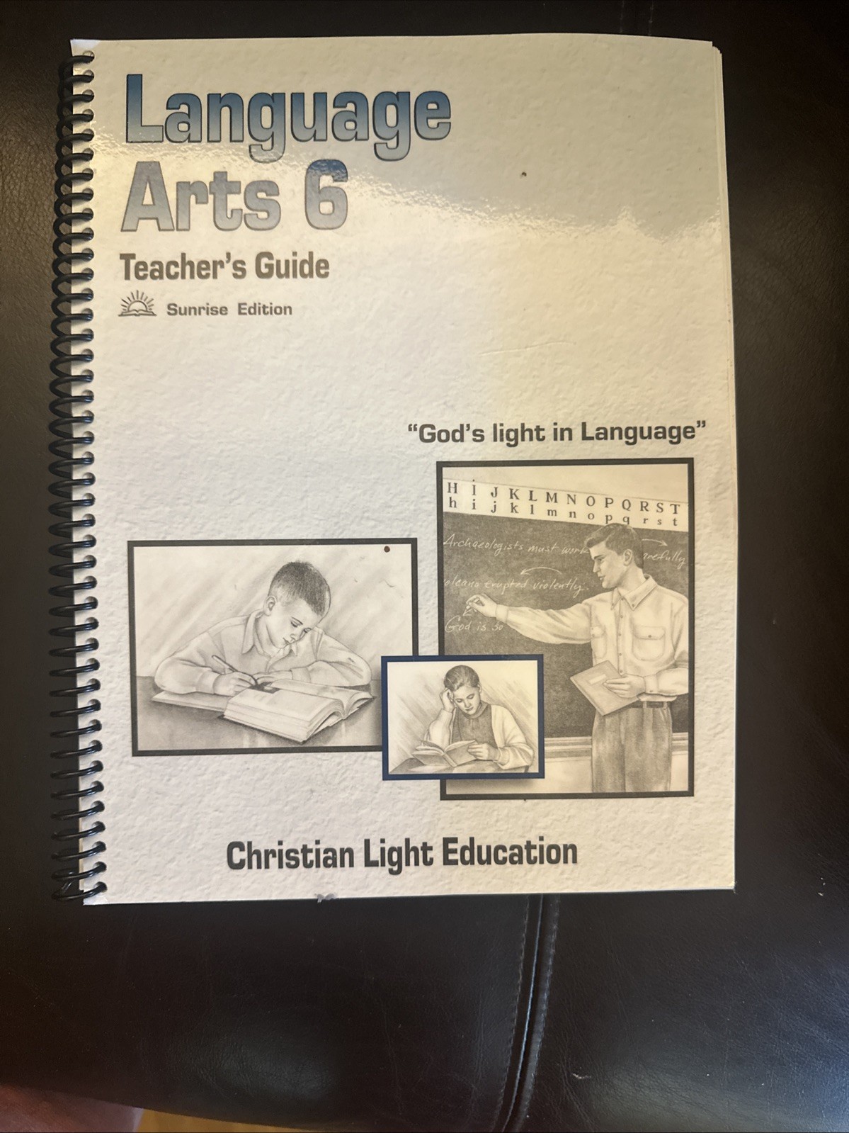 Christian Light Education Language Arts 6 – lot of 12 books – teacher’s guide