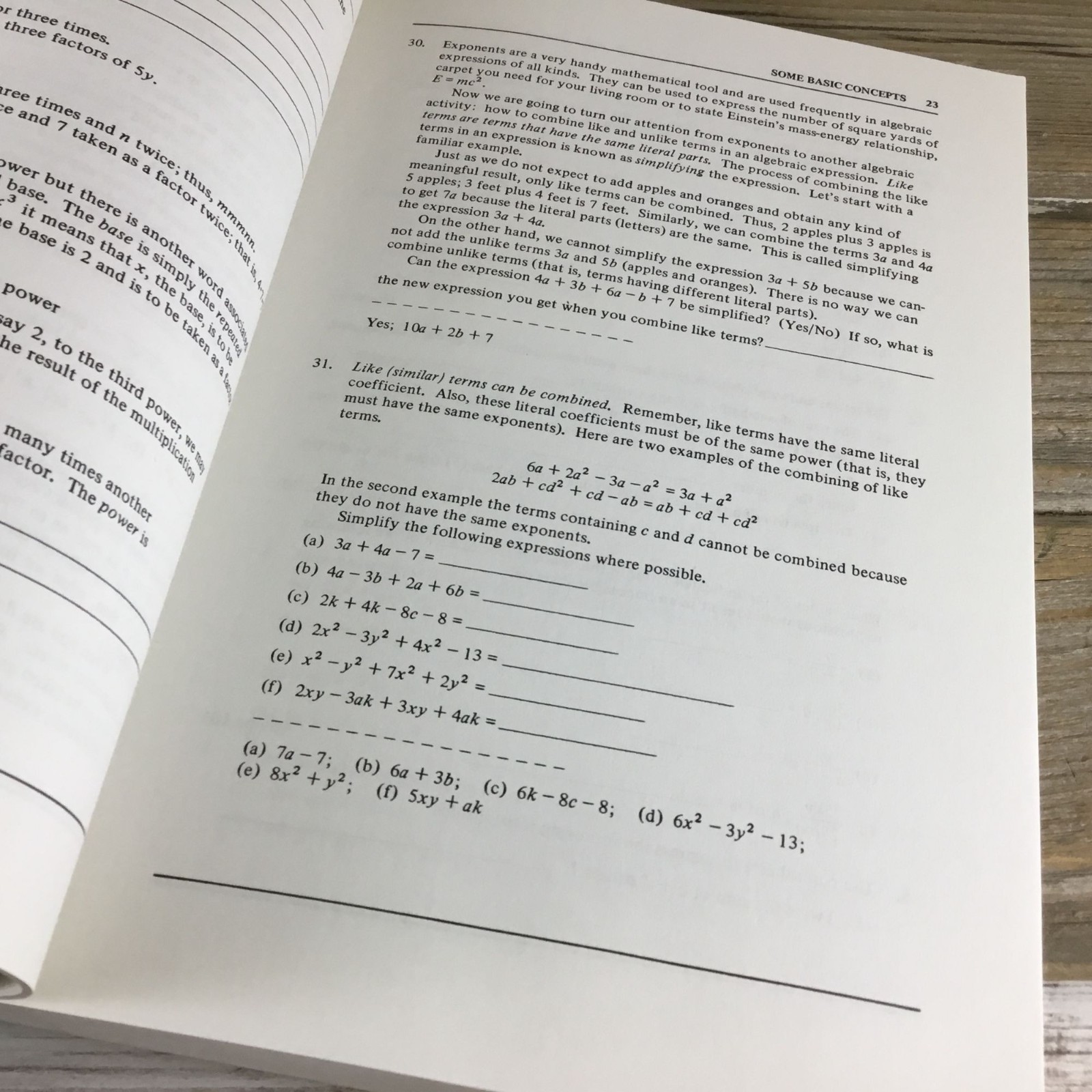 Practical Algebra A Self-Teaching Guide Second Edition Paperback 1991