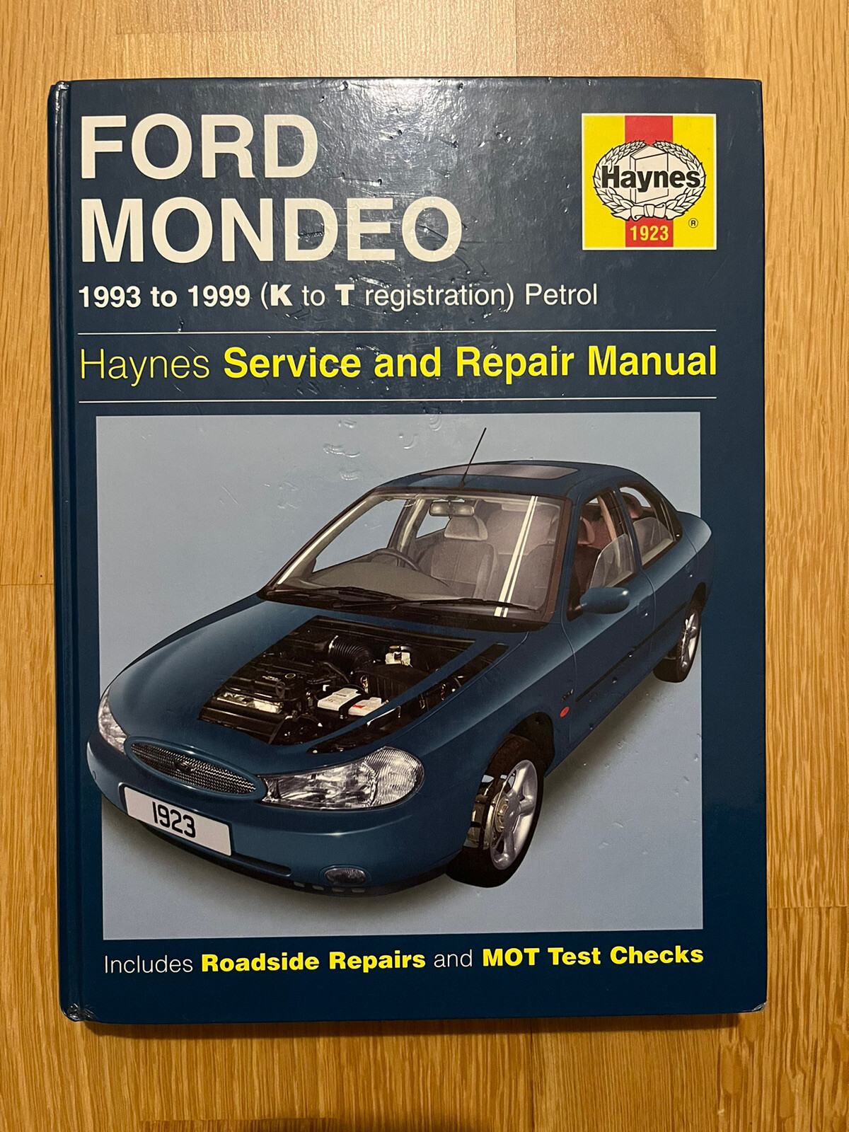 Haynes Manual FORD MONDEO 1993-1999 (K to T) Petrol Inc MOT Check & Road Repair