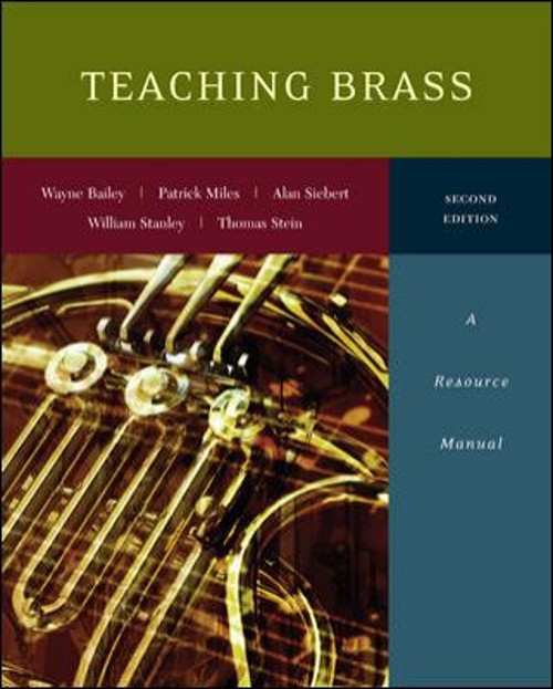 Teaching Brass: a Resource Manual Spiral