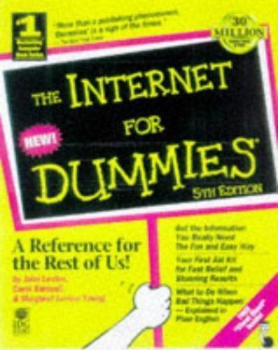 The Internet for Dummies by Levine, John R.; IDG Books Staff, Good Book