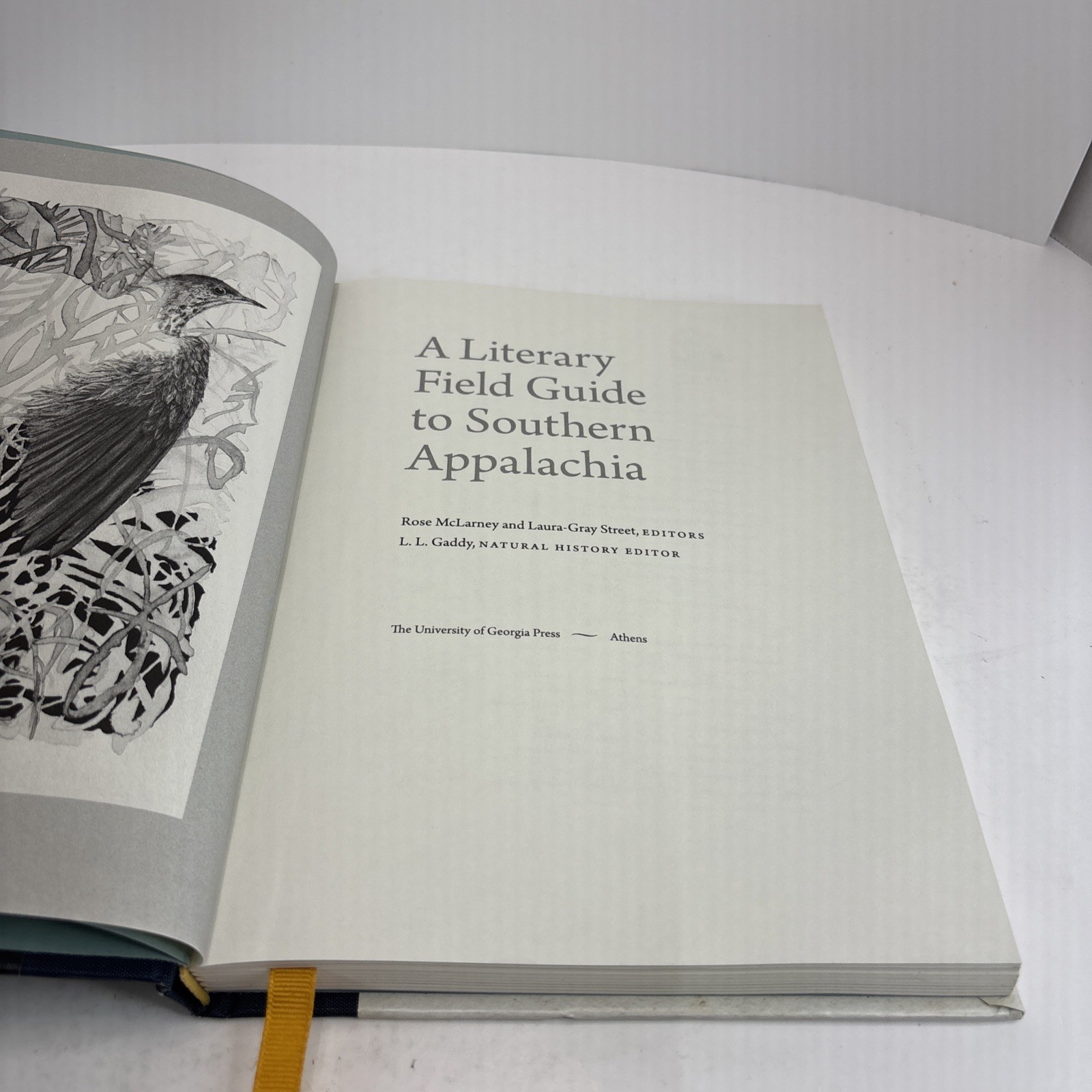 A Literary Field Guide to Southern Appalachia (Wormsloe Foundation Nature) VG
