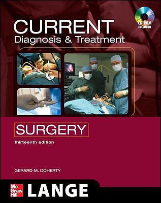 Current Diagnosis & Treatment Surgery [With CDROM] by Gerard Doherty