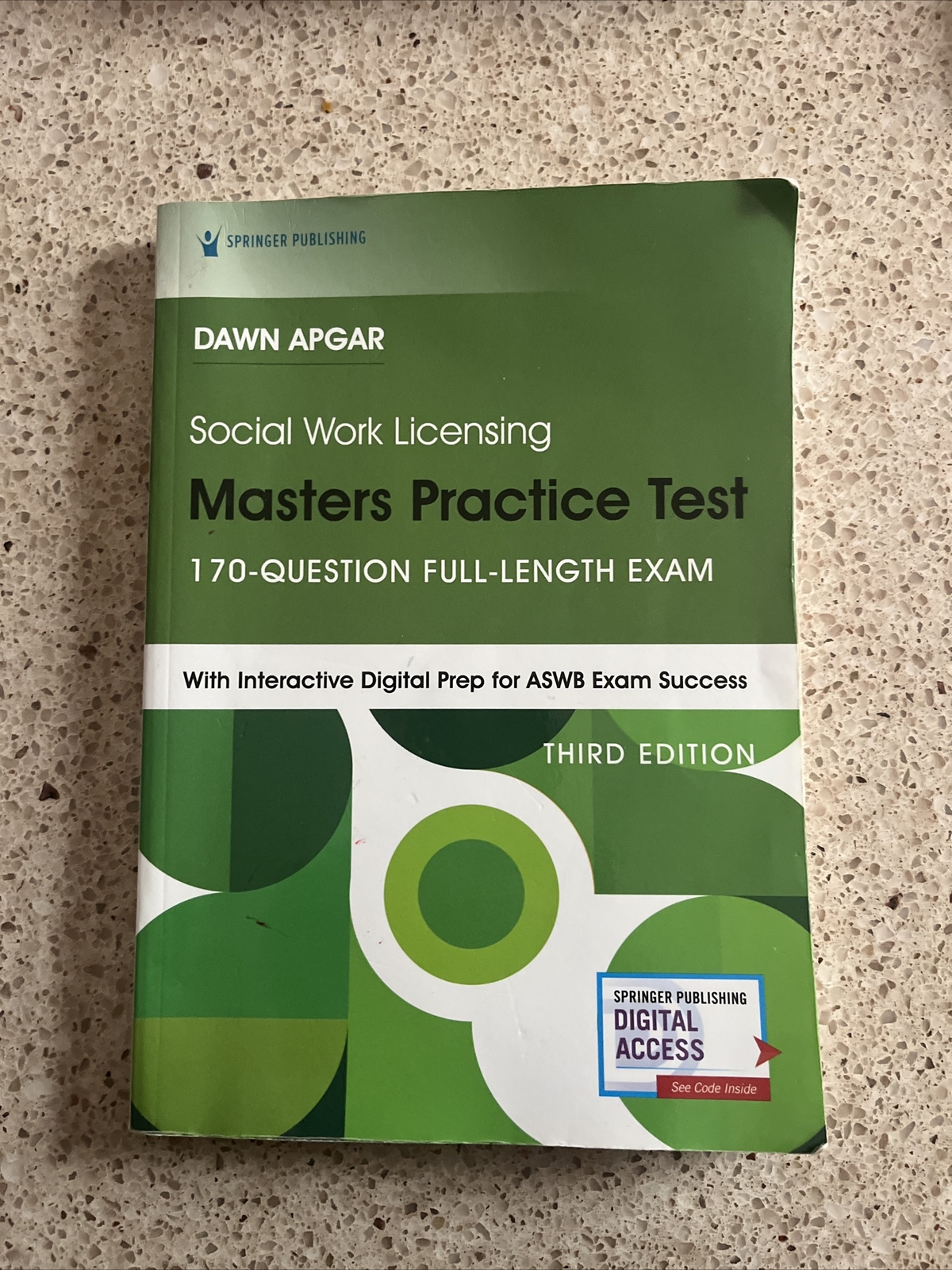Social Work Licensing Masters Practice – Paperback, by Apgar PhD LSW – Good