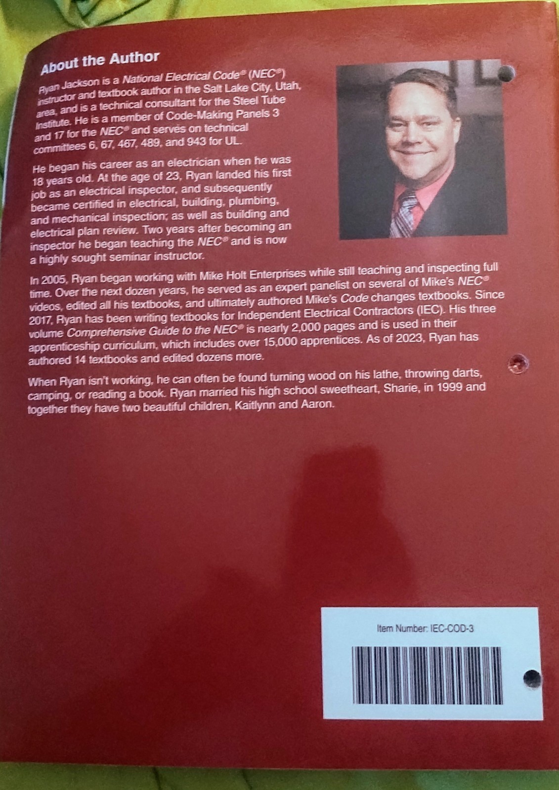 IEC A Comprehensive Guide To The 2023 NEC VOLUME 3