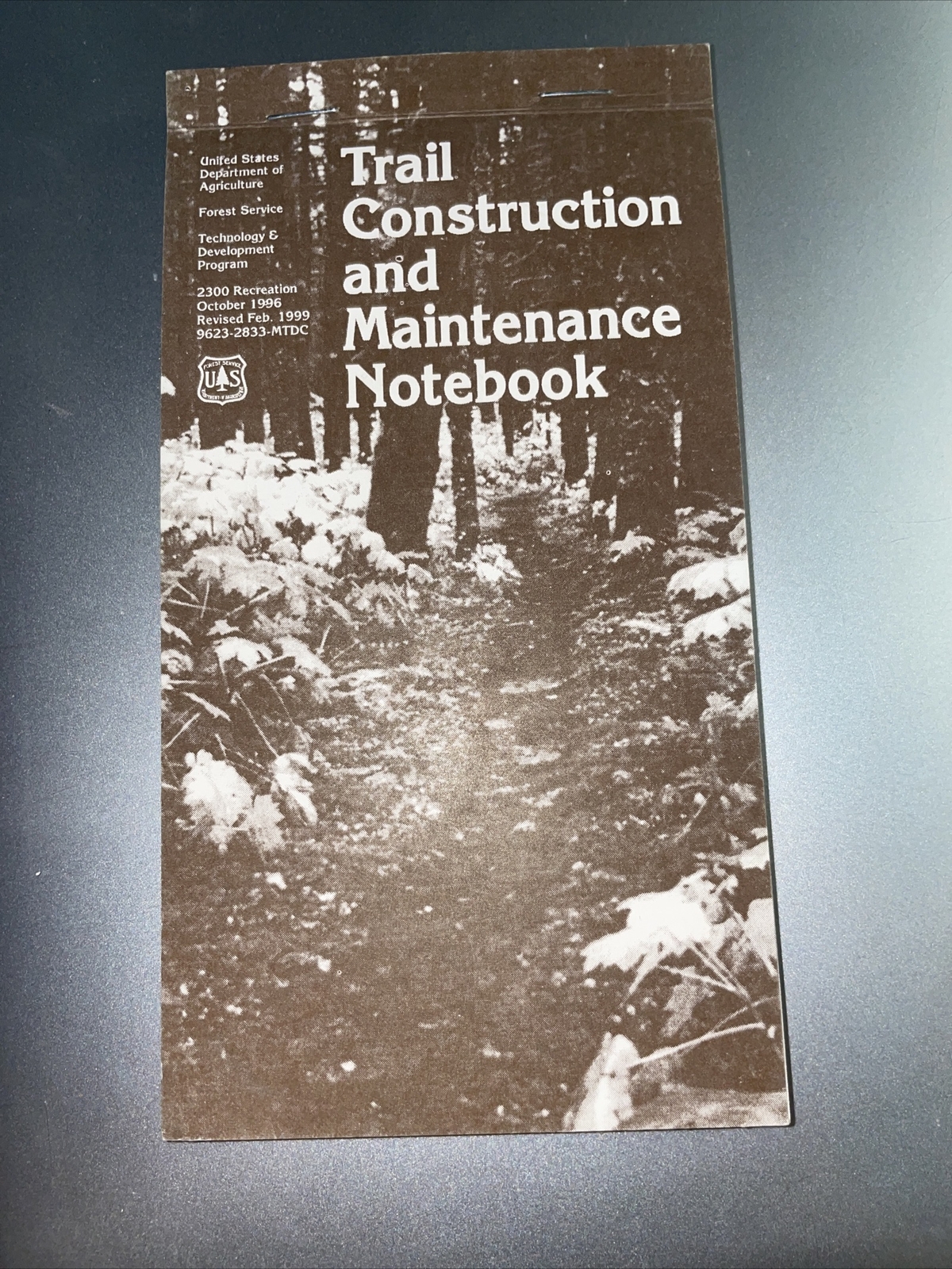 Trail Construction And Maintenance Notebook USDA ￼Forest Service