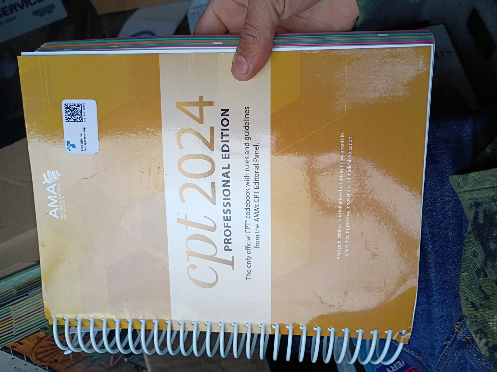 CPT 2024 Professional Edition AMA American Medical Association Codebook #0025