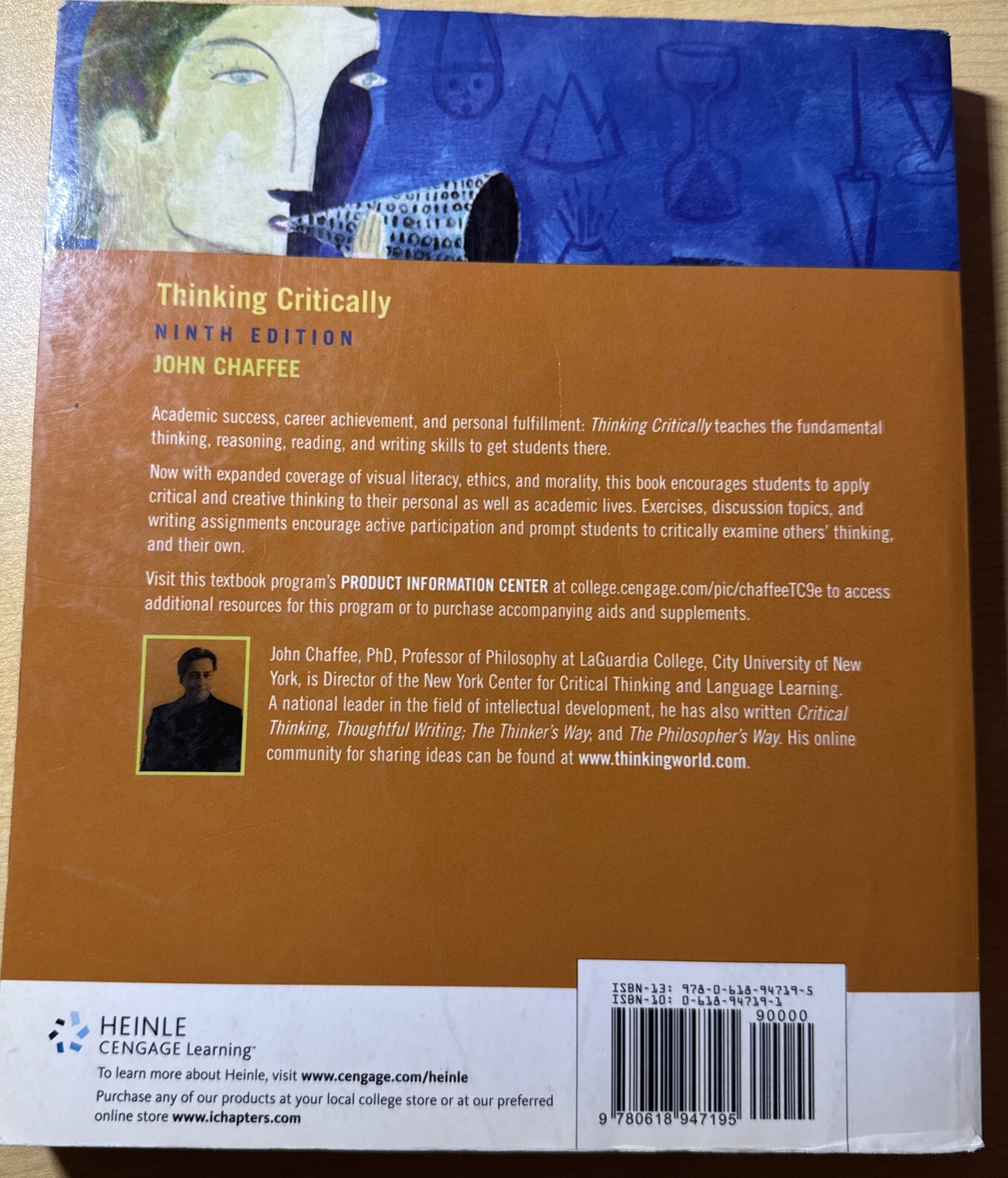 Thinking Critically by John Chaffee (2007, Hardcover)