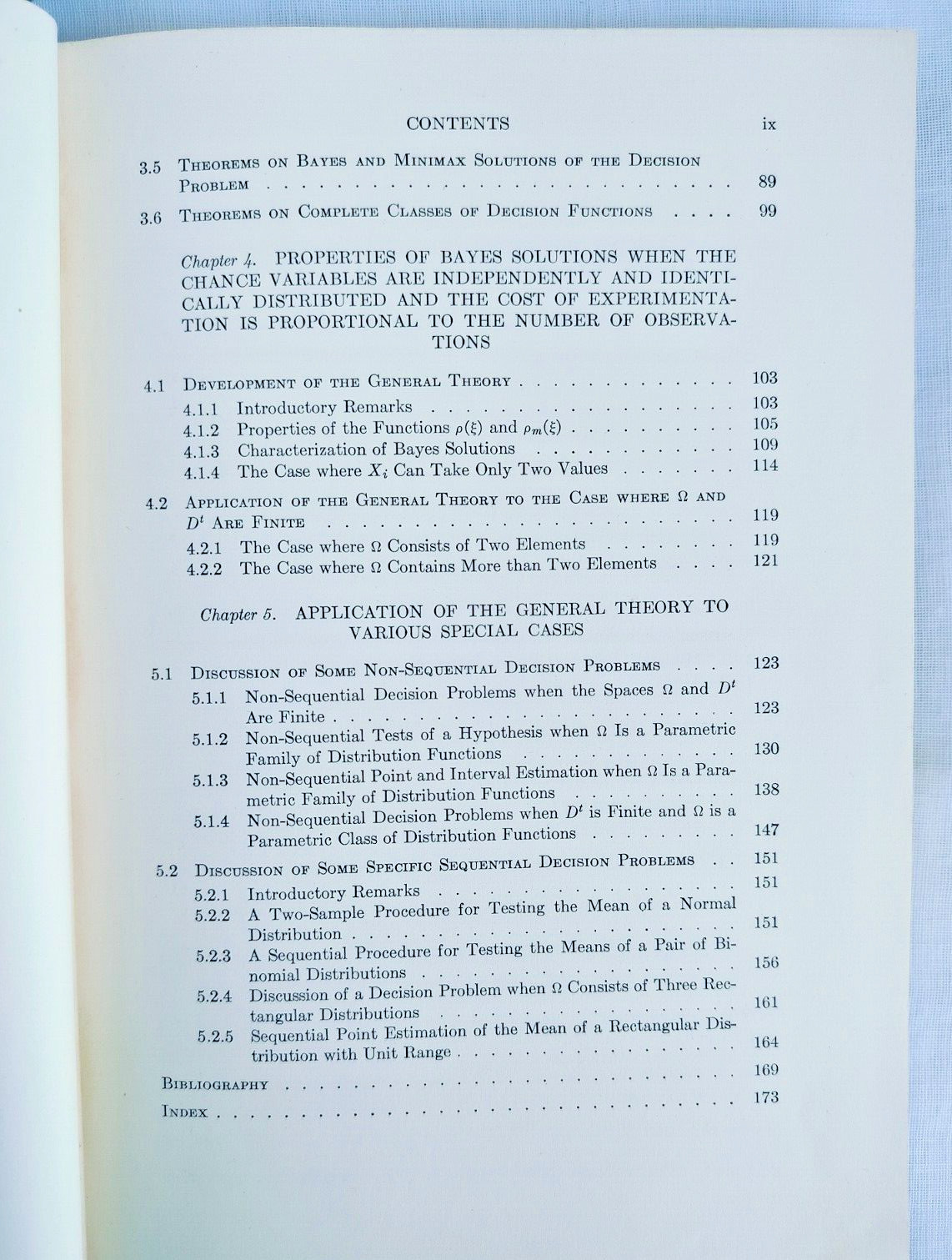 Statistical Decision Functions by Abraham Wald, Willy, 1950, Hardcover