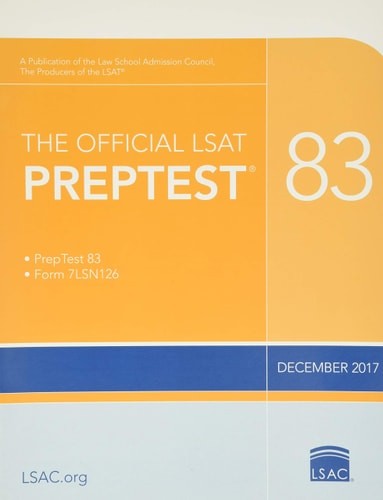 The Official LSAT PrepTest 83: (Dec. 2017 LSAT), Council, Law School Admission,