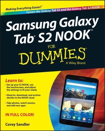 Samsung Galaxy Tab S2 NOOK For Dummies paperback Used – Very Good