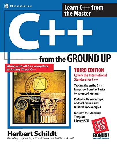 C++ from the Ground Up, Third Edition – Paperback By Schildt, Herbert – GOOD